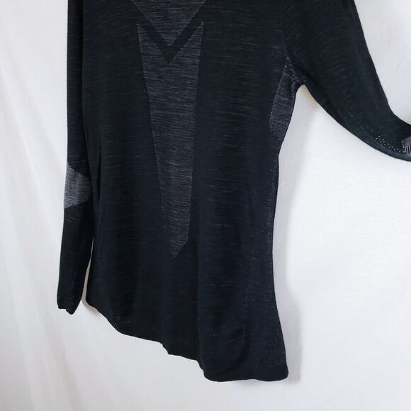 Smartwool Sweater Mens XL Intraknit Thermal Merino Crew Base Layer Gray Winter - Picture 8 of 12